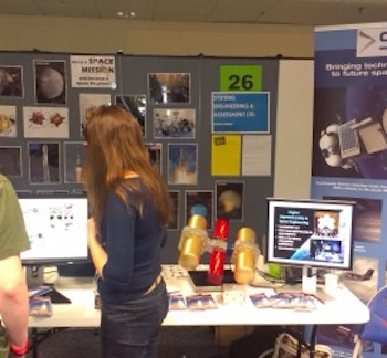 Promoting UK space careers at Ambitions+